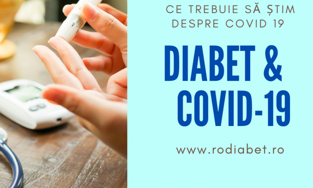 Pacientul cu diabet zaharat şi infecţia cu COVID- 19