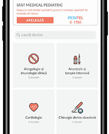 Platforma DOXTAR facilitează accesul gratuit al pacienților la sfat medical pediatric