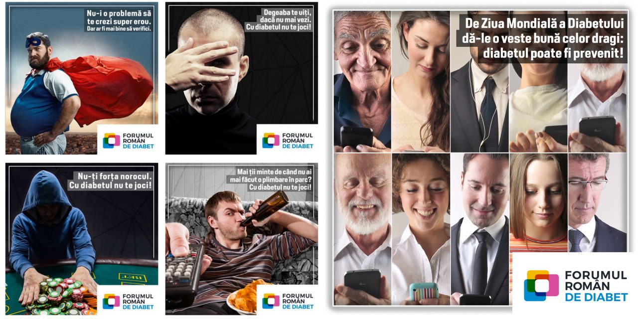 “Cu diabetul nu te joci!” – campanie de conștientizare lansată de Forumul Român de Diabet