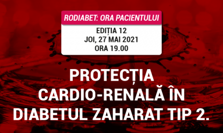 Ora Pacientului RoDiabet: De ce este importantă protecția cardio-renală a pacientului cu diabet zaharat tip 2?