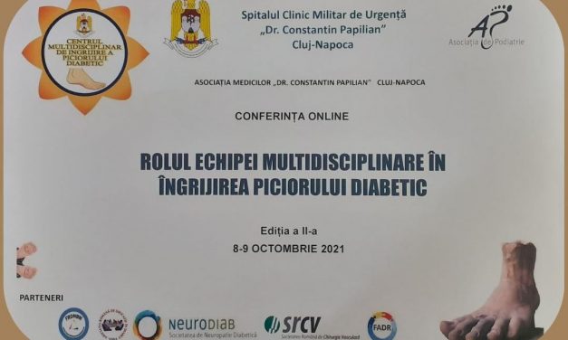 Conferința Rolul echipei multidisciplinare în îngrijirea piciorului diabetic, ediția a II-a