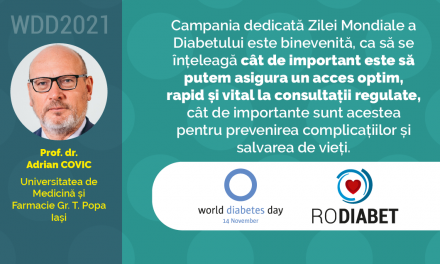 Prof. Dr. Adrian Covic: Pacienții cu diabet au nevoie de o echipă multidisciplinară