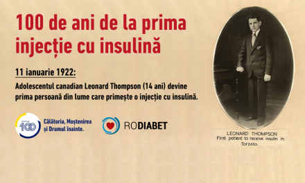 100 de ani de la administrarea primei injecții cu insulină
