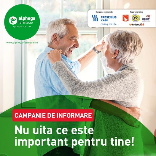 Cum reduci riscul de boală Alzheimer și alte tipuri de demență – Campanie de informare organizată de comunitatea farmaciilor independente Alphega