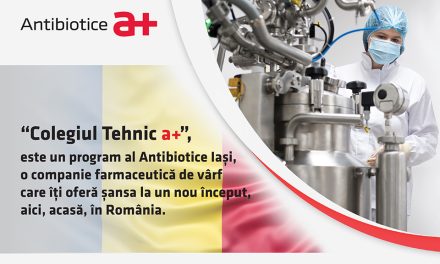 Antibiotice Iași a dat startul programului “Colegiul Tehnic a+”, prin care își propune recrutarea de noi angajați din mediul rural