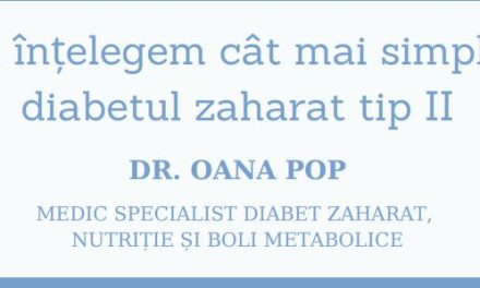 Dr. Oana A. Pop a lansat un ghid pentru pacienții cu diabet zaharat tip 2