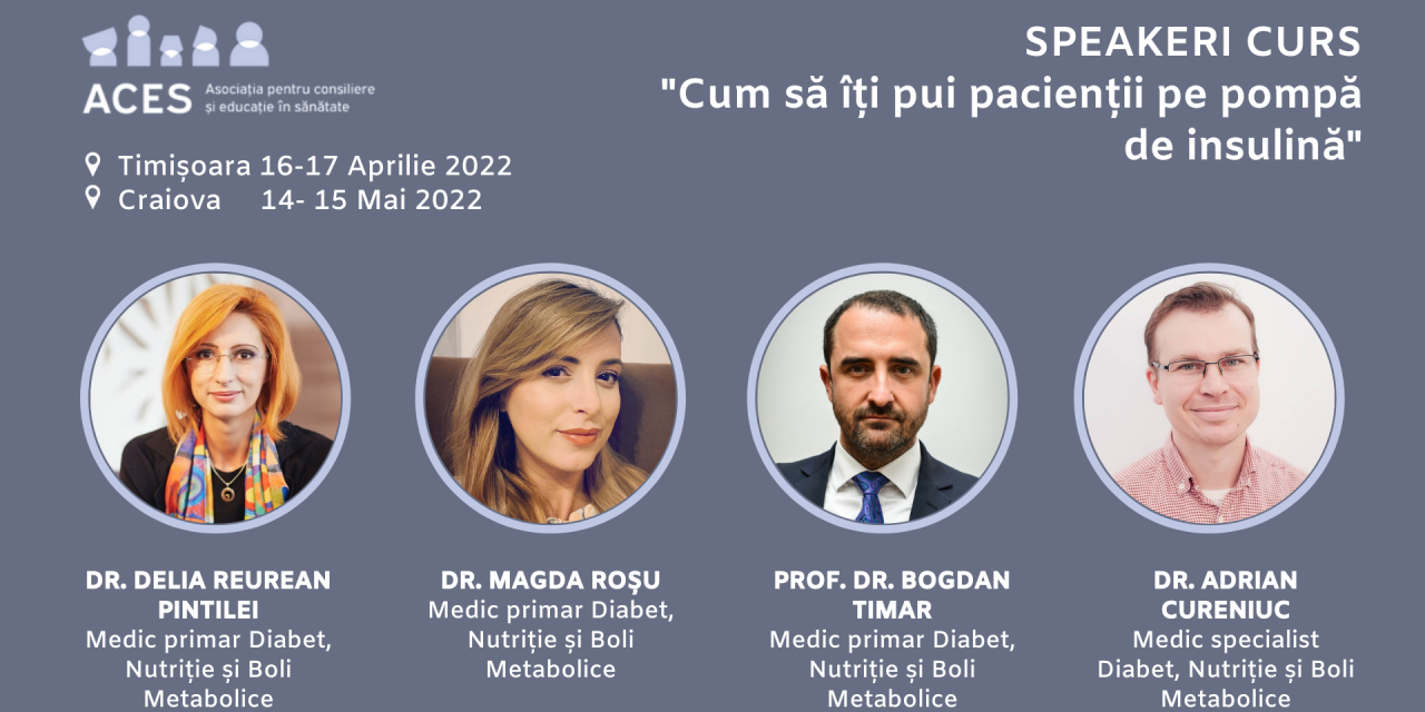 Curs: Cum să îți pui pacienții pe pompă de insulină