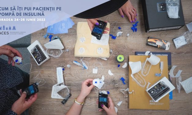 Asociația pentru Consiliere și Educație în Sănătate continuă seria de sesiuni ale cursului „Cum să îți pui pacienții pe pompă de insulină”