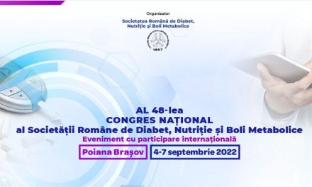 Congresul Național al Societății Române de Diabet, Nutriție și Boli Metabolice 2022