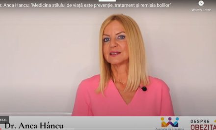 VIDEO Dr. Anca Hâncu: Medicina stilului de viață este prevenție, tratament și remisia bolilor