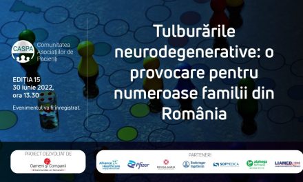 Povara tulburărilor neurodegenerative asupra familiilor: subiectul întâlnirii comunității Caspa.ro din iunie 2022