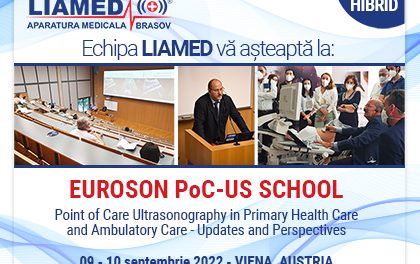 Au început înscrierile pentru Conferința Europeană de Ultrasonografie – Euroson PoCUS School Vienna