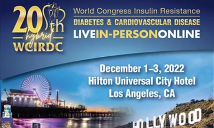 Al 20- lea Congres Mondial pentru Rezistența la Insulină, Diabet și Boli Cardiovasculare (WCIRDC), 1 – 3 decembrie 2022