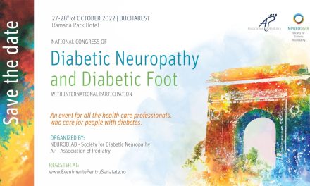 Al IX-lea Congres Național de Neuropatie Diabetică și Picior Diabetic, 27-28 octombrie 2022