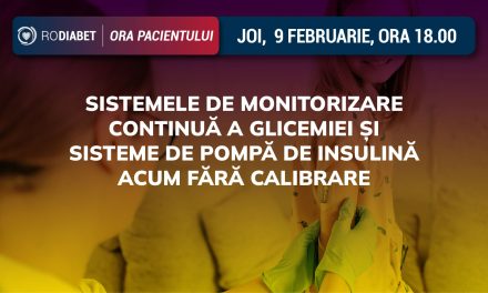 Mai sunt 2 zile până la Ora Pacientului Rodiabet