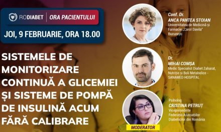 Utilizarea dispozitivelor crește calitatea vieții și previne apariția complicațiilor diabetului zaharat