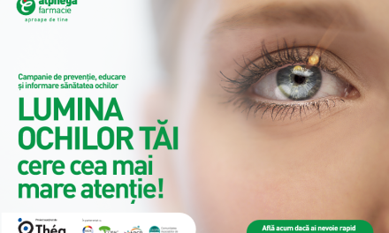 Sănătatea ochilor: obiectivul campaniei de prevenție din farmaciile Alphega din luna februarie