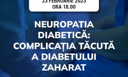 Neuropatia diabetică: tema întâlnirii comunității Rodiabet din 23 februarie
