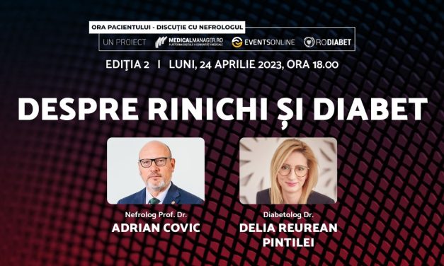 Cea mai recentă ediție a întâlnirii Ora Pacientului – Dialog cu Nefrologul este acum disponibilă integral în format video