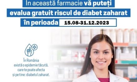 Campanie de evaluare gratuită a riscului de diabet zaharat în farmaciile Larafarm