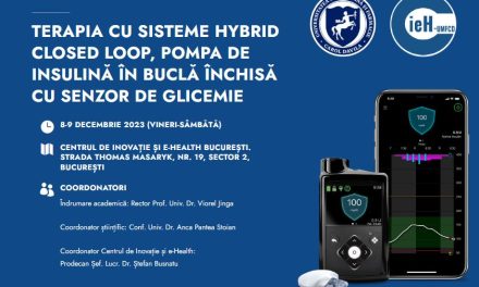 Curs dedicat medicilor diabetologi: Terapia cu sisteme hybrid closed loop, București, 8-9 decembrie 2023