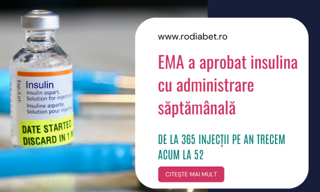 EMA a aprobat insulina cu administrare săptămânală