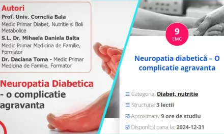 Neuropatia diabetica – O complicatie agravanta, curs EMC