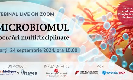Microbiomul – abordări multidisciplinare: tema Orei Specialistului din 24 septembrie