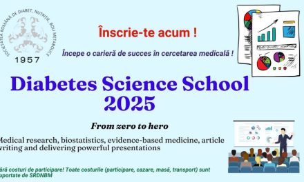 Diabetes Science School 2025: un proiect inovator dedicat pregătirii pentru cercetarea medicală