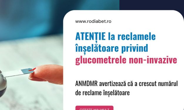 ANMDMR: A crescut numărul de reclame înșelătoare cu privire la existența unor glucometre ”non-invazive”