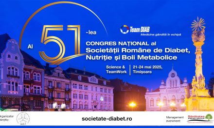 Congresul Național al Societății Române de Diabet, Nutriție și Boli Metabolice, ediția 2025 începe mâine