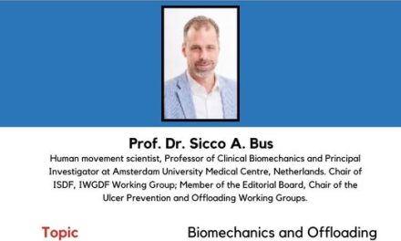 Webinar D-Foot International: ”Biomecanica și offloading-ul conform ghidurilor IWGDF”, 7 iunie 2025