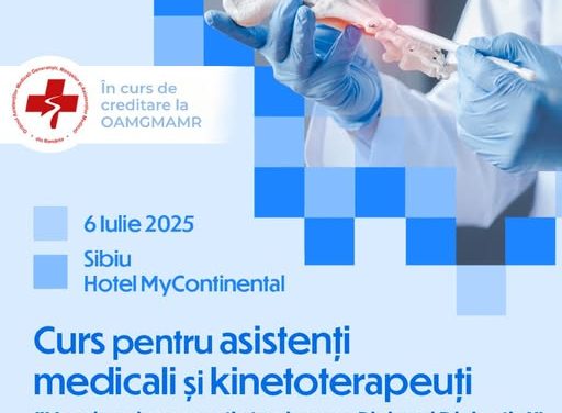 Asociația de Podiatrie organizează cursul ”Un plus de cunoștințe despre piciorul diabetic”