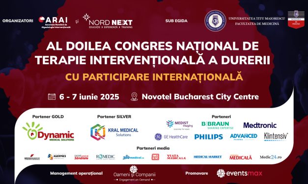Mai sunt doar câteva zile până la Al Doilea Congres Național de Terapie Intervențională a Durerii!
