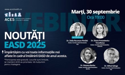 Webinar ACES: Noutăți EASD 2025, 30 septembrie