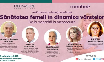 Sănătatea femeii în dinamica vârstelor: de la menarhă la menopauză – o conferință medicală inedită la Cluj