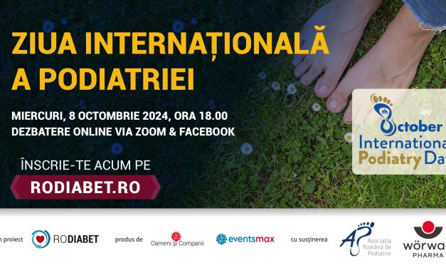 Podiatria salvează vieți: Descoperă rolul acestei profesii la webinarul din 8 octombrie