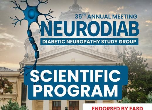 NEUROdiab 2025 – Cel mai important congres european dedicat neuropatiei se apropie
