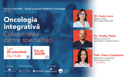 OncoTIM deschide seria de webinare dedicate oncologiei integrative
