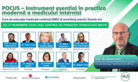 Curs POCUS – Instrument esențial în practica modernă a medicului internist