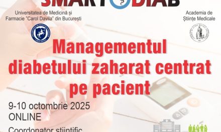 Ultimele zile de înscriere – SMARTDIAB, 9-10 octombrie 2025